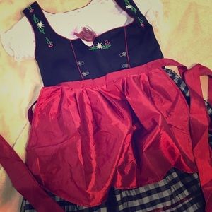 Oktoberfest drindl dress costume